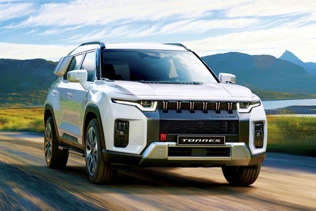 ▲참고사진, KG모빌리티 토레스(사진=KG모빌리티)