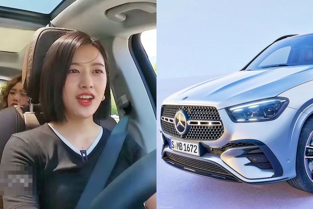 ▲안유진, 메르세데스-벤츠 GLE(사진=유튜브 '채널십오야', 메르세데스-벤츠)