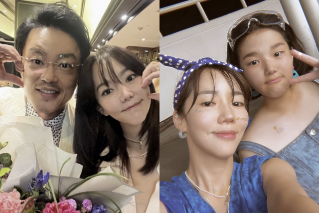 ▲이범수, 이윤진, 이소을 (사진=이윤진 SNS)