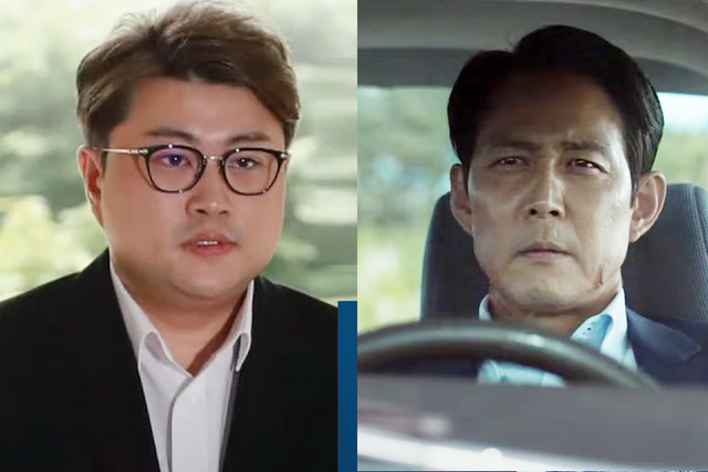 ▲김호중, 이정재 (사진= 채널A 뉴스, 헌트)