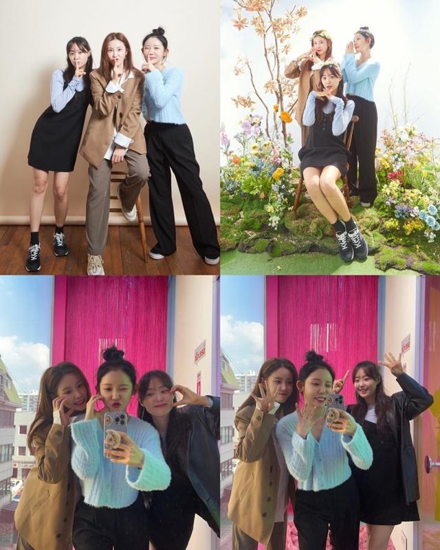 ▲전효성, 송지은, 정하나 (사진=전효성 SNS)