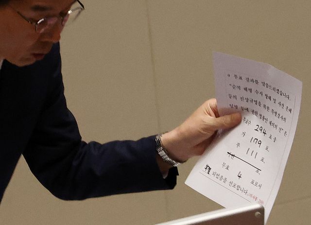 ▲'채 상병 특검법' 부결(사진=연합뉴스)