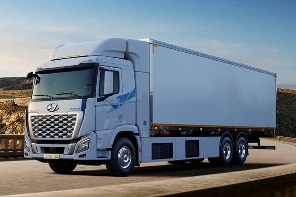 ▲현대 엑시언트 수소전기트럭(사진=현대차)