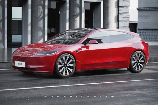 ▲테슬라 모델2 렌더링(사진=sugarchow)