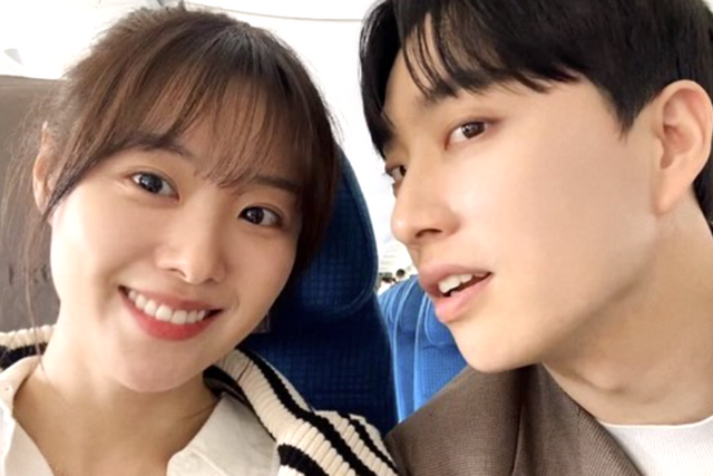 ▲송지은, 박위 (사진=송지은 SNS)