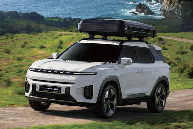 ▲KG모빌리티 토레스 EVX 밴(사진=KG모빌리티)