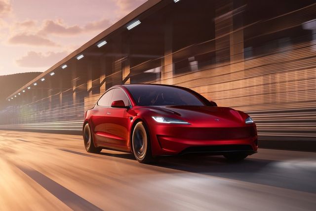 ▲참고사진, 테슬라 모델 3 퍼포먼스(사진=테슬라)
