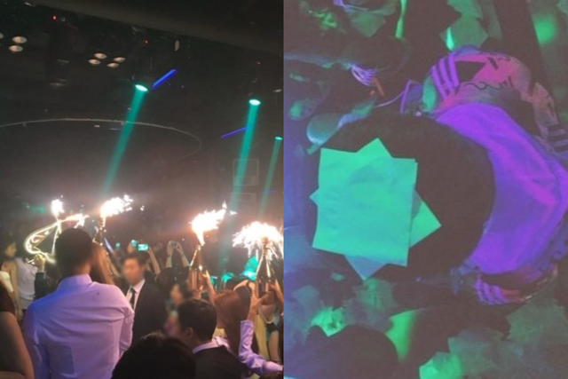 ▲버닝썬 내부 (사진=정금령 SNS)