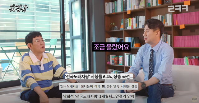 ▲이경규, 남희석 (사진= 유튜브 르크크 이경규)