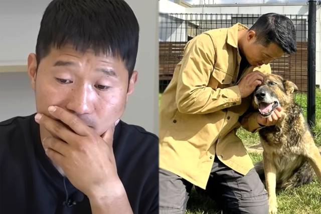 ▲강형욱, 반려견 레오 (사진=SNS)