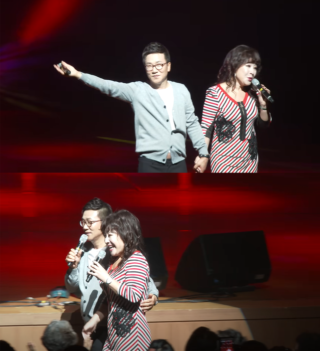 ▲유영재, 노사연 (사진=유튜브채널 '뿡어랑')