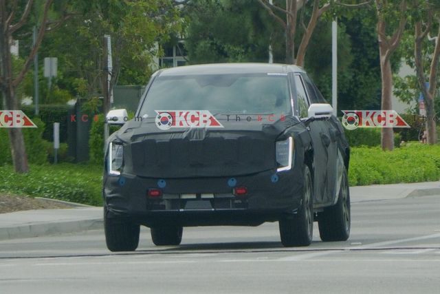 ▲기아 픽업트럭 테스트뮬(사진=koreancarblog)