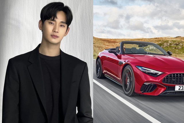 ▲김수현, AMG SL 63 (사진=SNS, 벤츠)