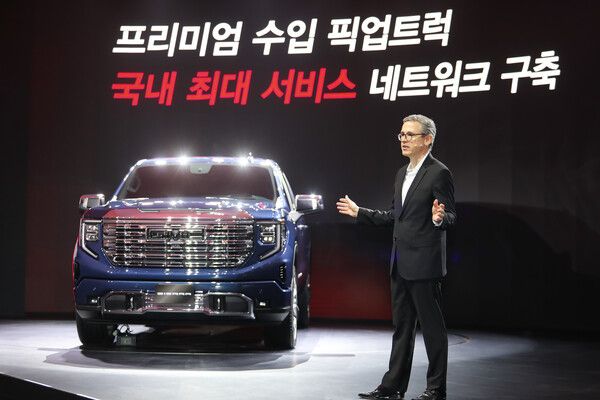 ▲GMC 시에라 드날리(사진=한국GM)