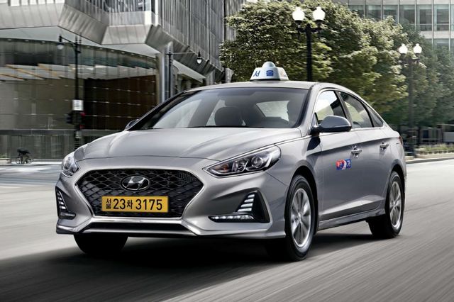 ▲현대 쏘나타 뉴 라이즈 택시(사진=현대차)