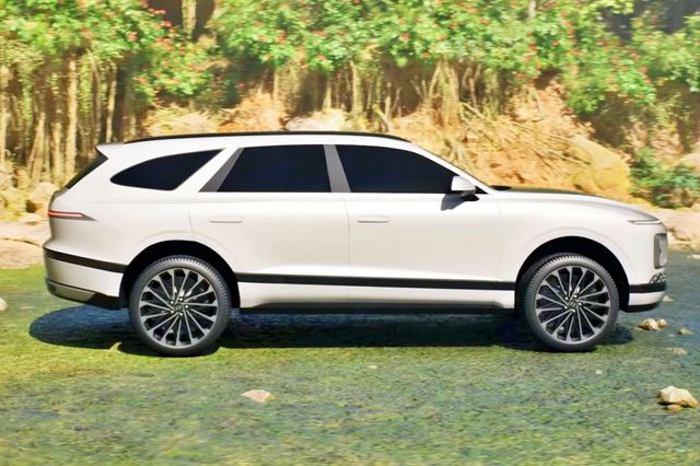 ▲현대 그랜저 기반 SUV 렌더링(사진=유튜브 'stuBio')