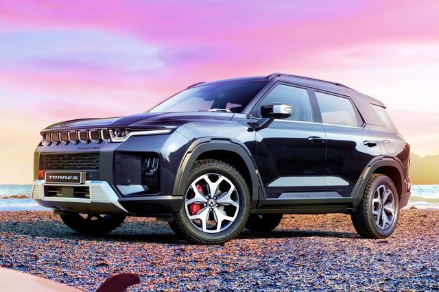 ▲KG모빌리티 토레스 오프로드 패키지(사진=KG모빌리티)