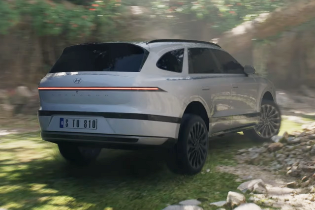 ▲현대 그랜저 기반 SUV 렌더링(사진=유튜브 'stuBio')