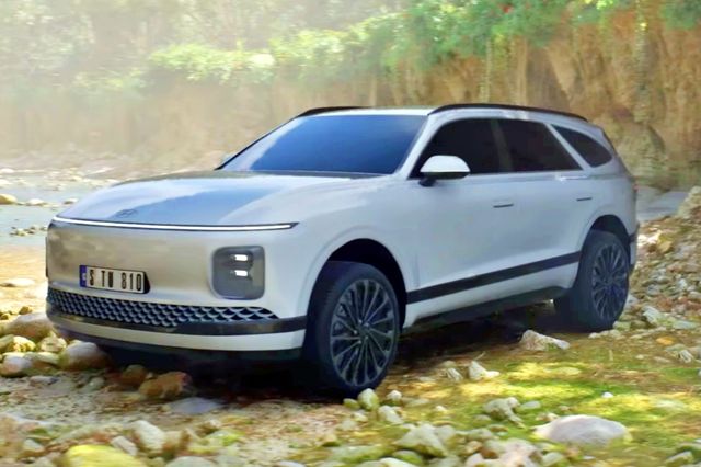 ▲현대 그랜저 기반 SUV 렌더링(사진=유튜브 'stuBio')