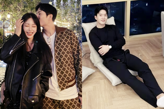 ▲한예슬과 류성재, 류성재 (사진=한예슬 SNS)