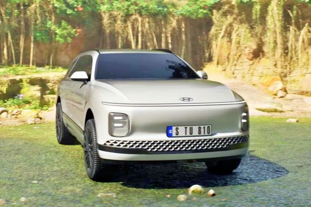 ▲현대 그랜저 기반 SUV 렌더링(사진=유튜브 'stuBio')