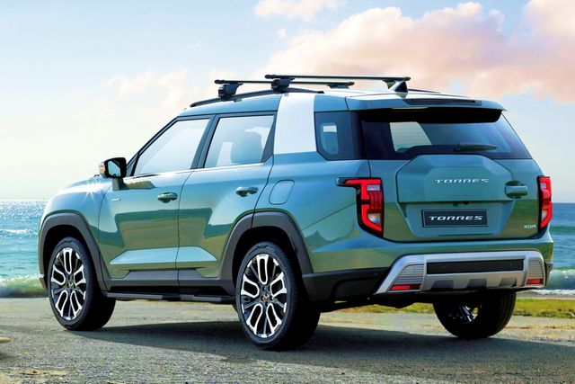 ▲KG모빌리티 토레스(사진=KG모빌리티)