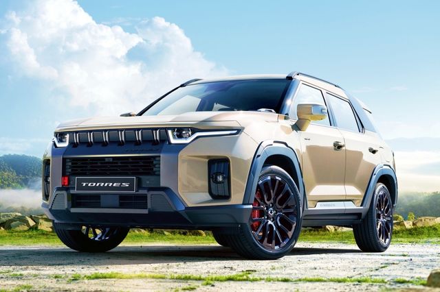 ▲KG모빌리티 토레스 블랙에디션(사진=KG모빌리티)