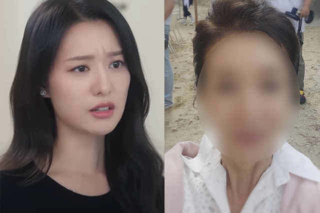 ▲김지원, 나영희 (사진=tvN '눈물의여왕', 나영희 SNS)