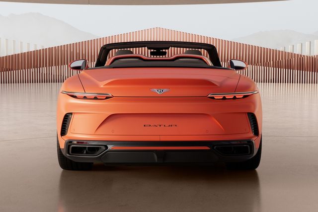 ▲벤틀리 바투르 컨버터블(사진=벤틀리)