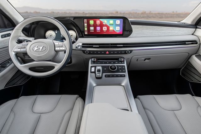 ▲현대 팰리세이드 실내(사진=현대차)
