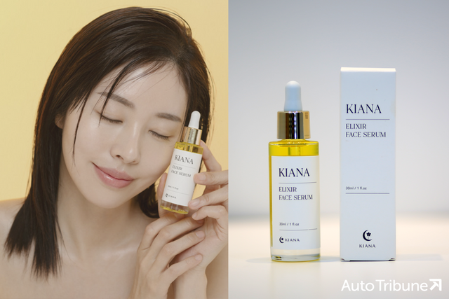 ▲서동주, 키아나 페이스 세럼 (사진=키아나, 양봉수)