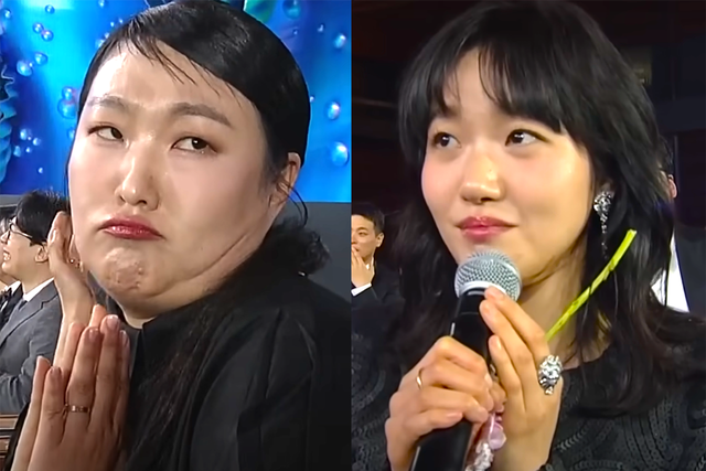 ▲이수지, 김고은 (사진=유튜브 '백상예술대상')