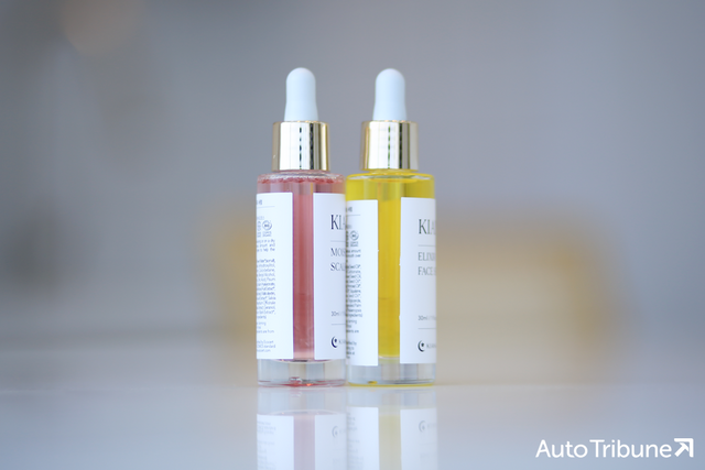 ▲키아나 모이스처 두피 세럼, 엘릭시르 페이스 세럼 (사진=양봉수)