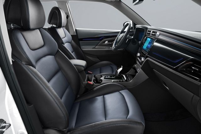 ▲KG모빌리티 코란도 EV 실내(사진=KG모빌리티)