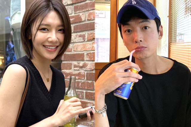 ▲최수영, 정경호(사진=개인 SNS)