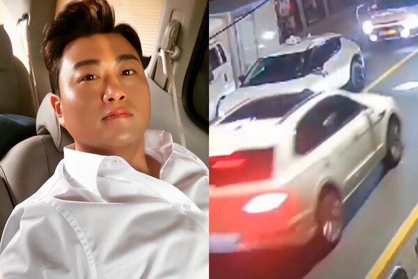 ▲김호중, 사고직전의 김호중 소유의 SUV (사진=김호중 인스타그램, KBS뉴스 갈무리)