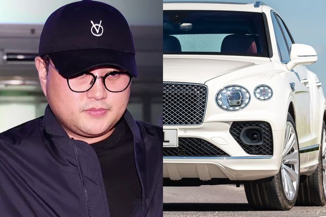 ▲김호중, 벤틀리 벤테이가(사진=TV조선 뉴스 갈무리, 벤틀리)