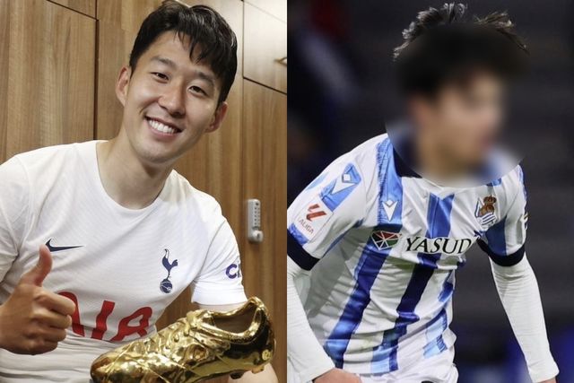 ▲손흥민과 쿠보 (사진=손흥민·쿠보 SNS)