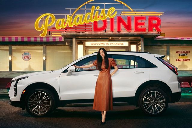 ▲캐딜락 XT4 정려원 화보(사진=캐딜락)