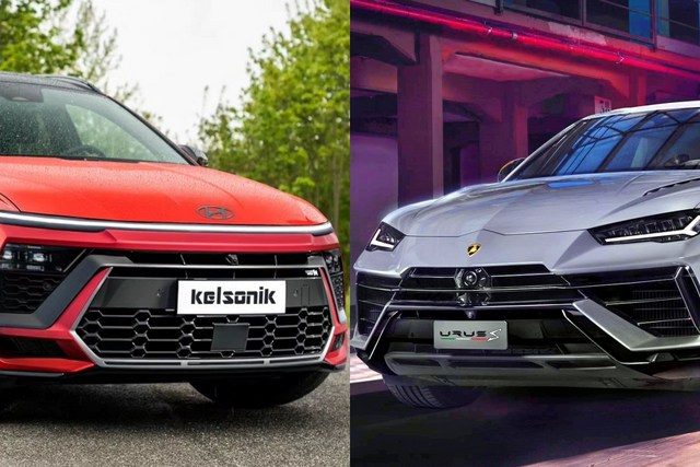 ▲현대 투싼 렌더링, 람보르기니 우루스 S(사진=인스타그램 'kensonik', 람보르기니)