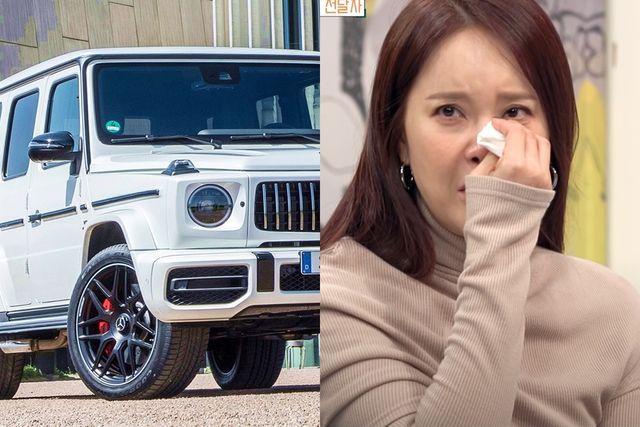 ▲메르세데스-벤츠 G63 AMG, 백지영(사진=메르세데스-벤츠, 유튜브 '새롭게하소서')