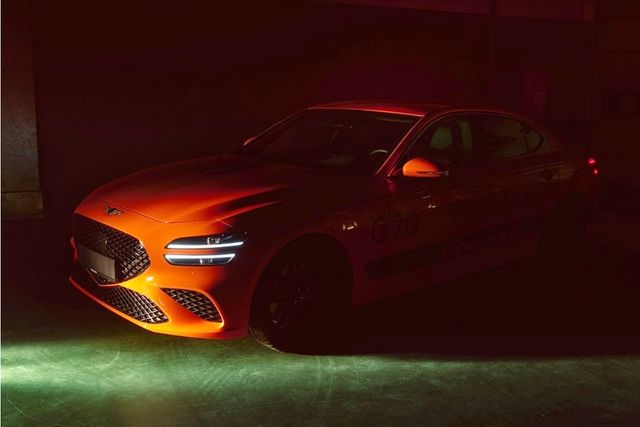 ▲G70 마그마 콘셉트카(사진=제네시스 SNS)