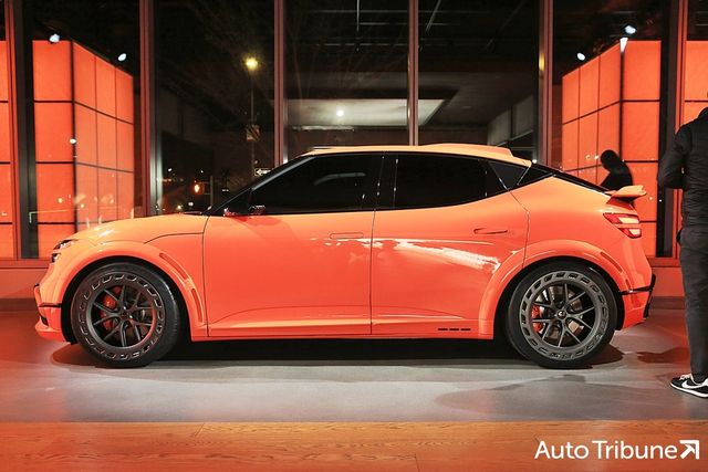 ▲제네시스 GV60 마그마 콘셉트(사진=양봉수 기자)