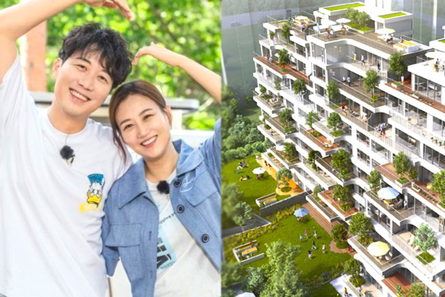 ▲장윤정·도경완 (사진=LG헬로비전, 아페르한강 공식 홈페이지)