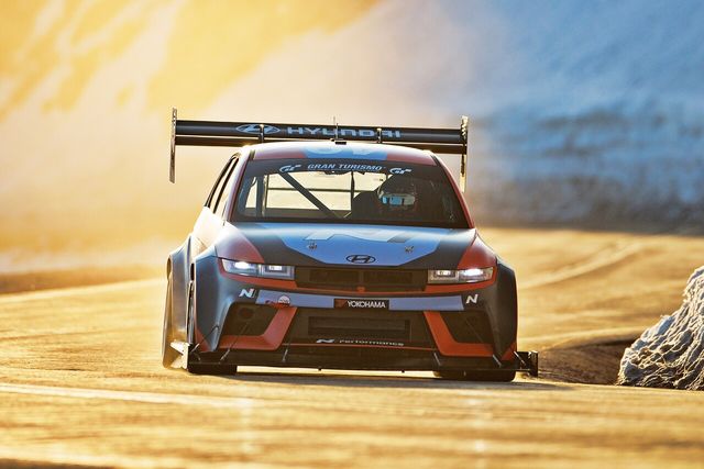 ▲양산형 전기차 개조 차량 최고 기록을 경신한&nbsp;아이오닉 5 N TA Spec(사진=현대차)