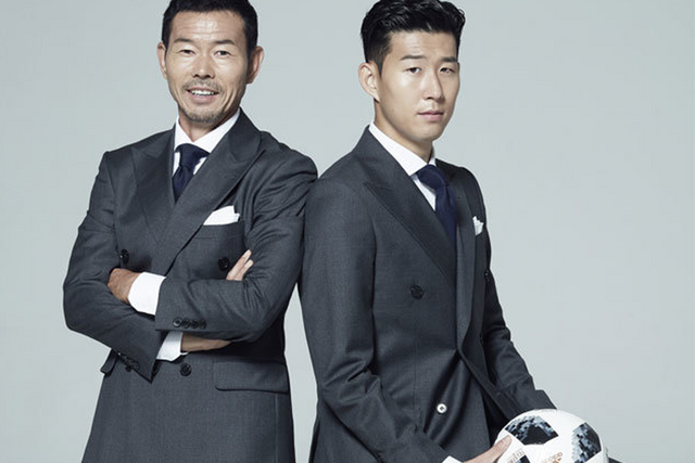 ▲손웅정, 손흥민 (사진=출판사 '수오서재')