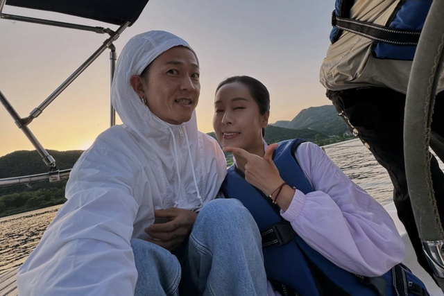 ▲팝핀현준, 박애리(사진=팝핀현준 SNS)