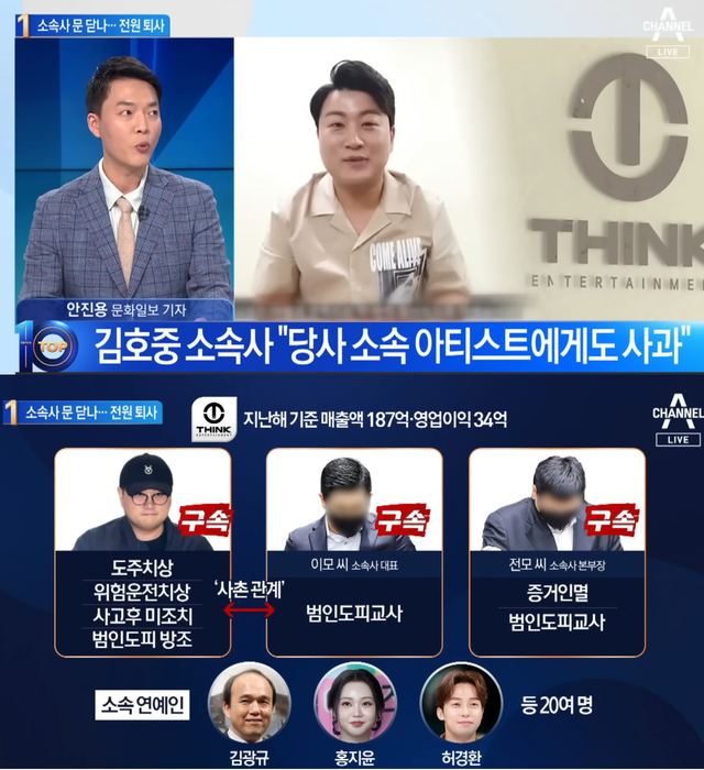 ▲뉴스화면 갈무리 (사진=채널A 뉴스TOP10)