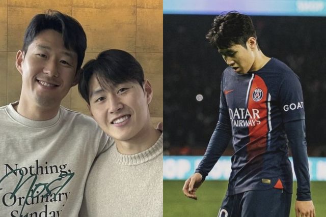 ▲토트넘 손흥민과 PSG 이강인 (사진=손흥민·이강인 SNS)