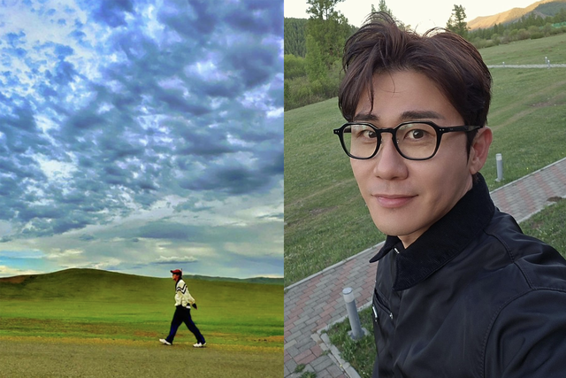 ▲몽골을 즐기는 영탁 (사진=SNS)